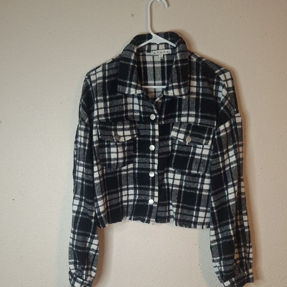 HYFVE Plaid Jacket size large